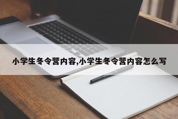 小学生冬令营内容,小学生冬令营内容怎么写