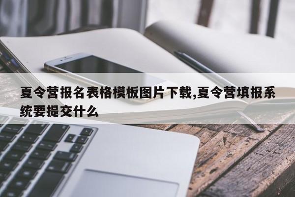 夏令营报名表格模板图片下载,夏令营填报系统要提交什么